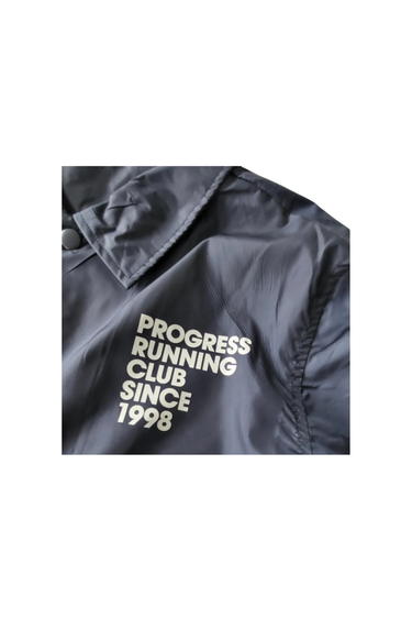 Progress Running Club 'Since 1998'  Recycled Coach Jacket - Navy