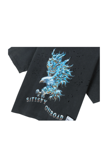 Satisfy Running MothTech™ T‑Shirt Logo Print (Women's) - Aged Black