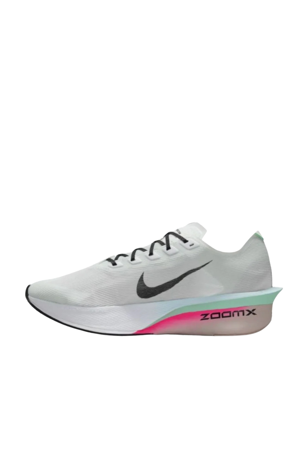 Nike ZoomX Vaporfly 4 - White/black-hyper Pink- Mint Foam
