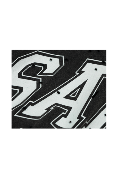 Satisfy Running MothTech™ T‑Shirt 'Varsity' - Faded Black