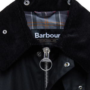 Barbour Modified Transport Waxed Jacket - Black