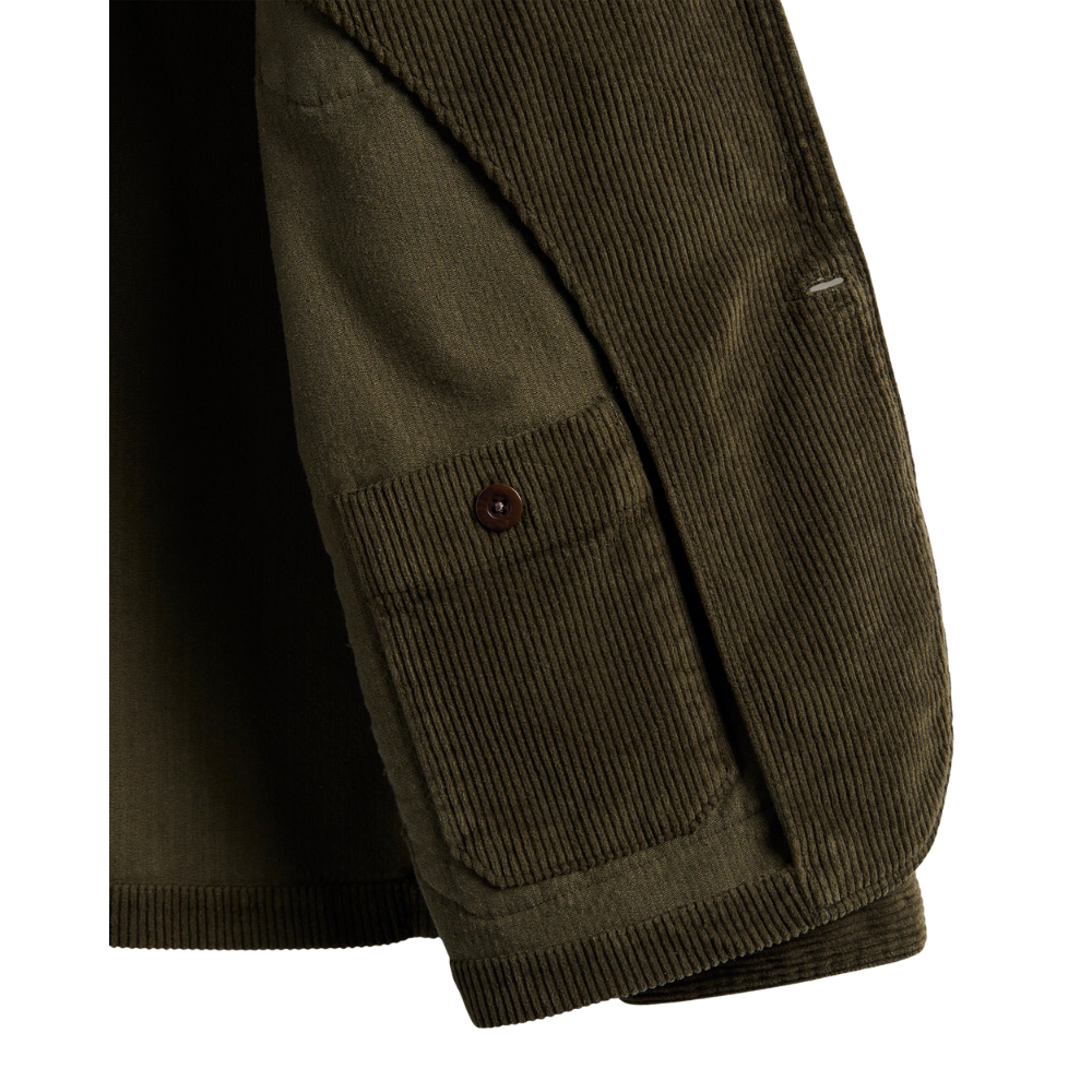 Portuguese Flannel Labura Corduroy Jacket - Moss Green