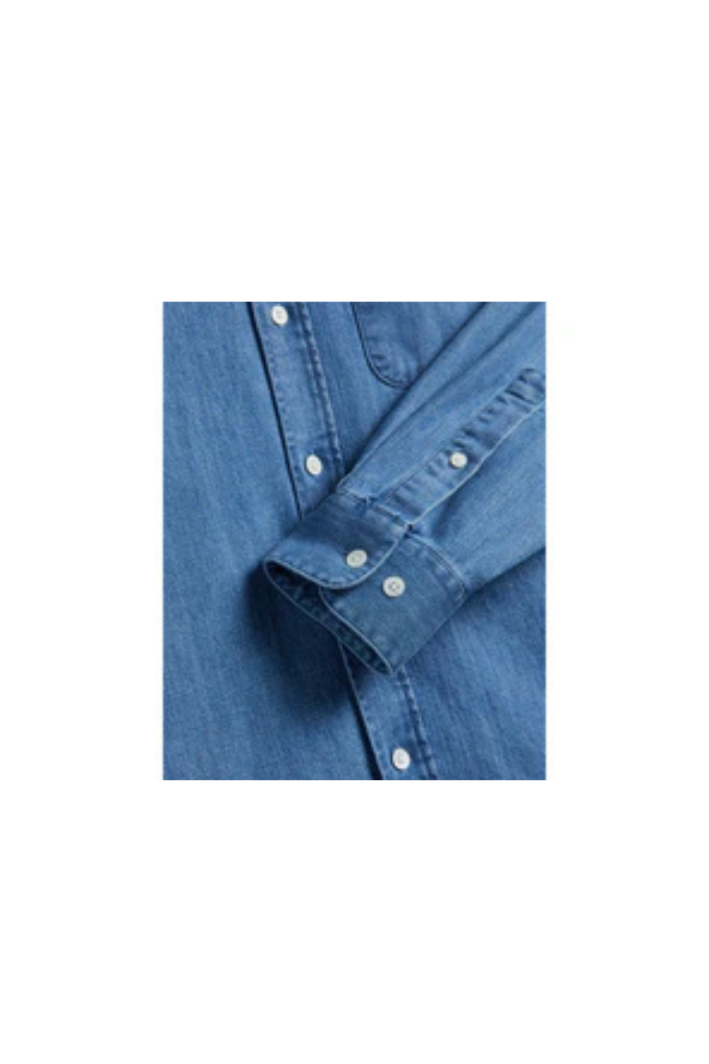 Portuguese Flannel Denim Shirt - Denim