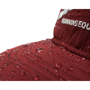 Satisfy Running Flite Silk 5 Panel Pinch Cap - Burgundy