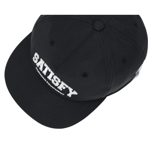 Satisfy Running Flite Silk 5 Panel Pinch Cap - Black