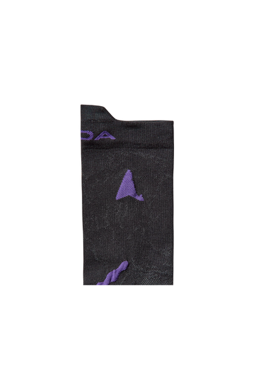 ROA Ryli Q-Skin Technical Crew Socks - BLACK