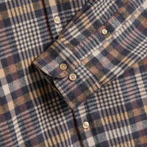 Portuguese Flannel Manta Button Down Collar Shirt - Plaid