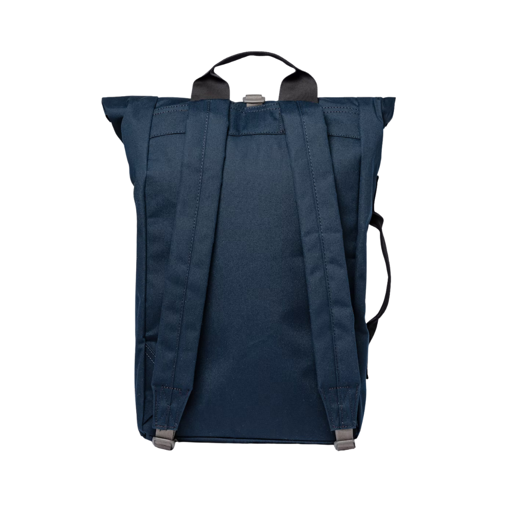 Sandqvist Ground Roll-Top Backpack - Navy