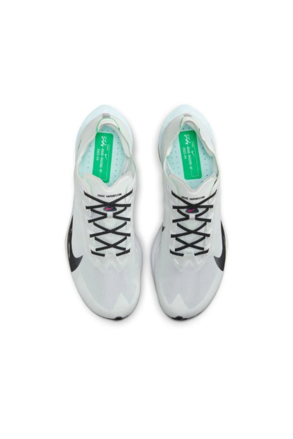 Nike ZoomX Vaporfly 4 - White/black-hyper Pink- Mint Foam