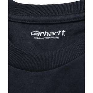 Carharrt L/S Chase T-shirt - Dark Navy/Gold