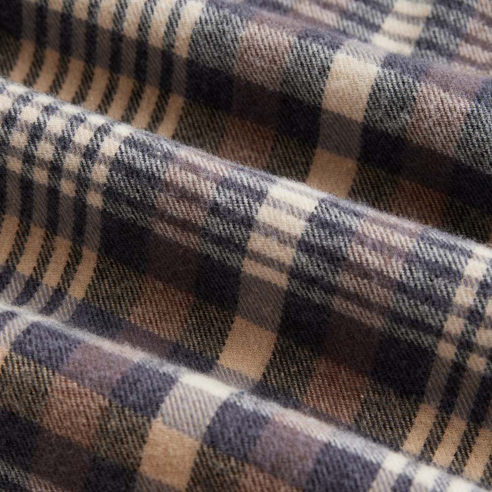 Portuguese Flannel Manta Button Down Collar Shirt - Plaid