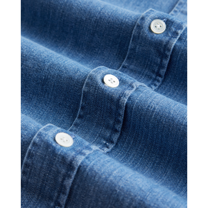 Portuguese Flannel Denim Shirt - Denim