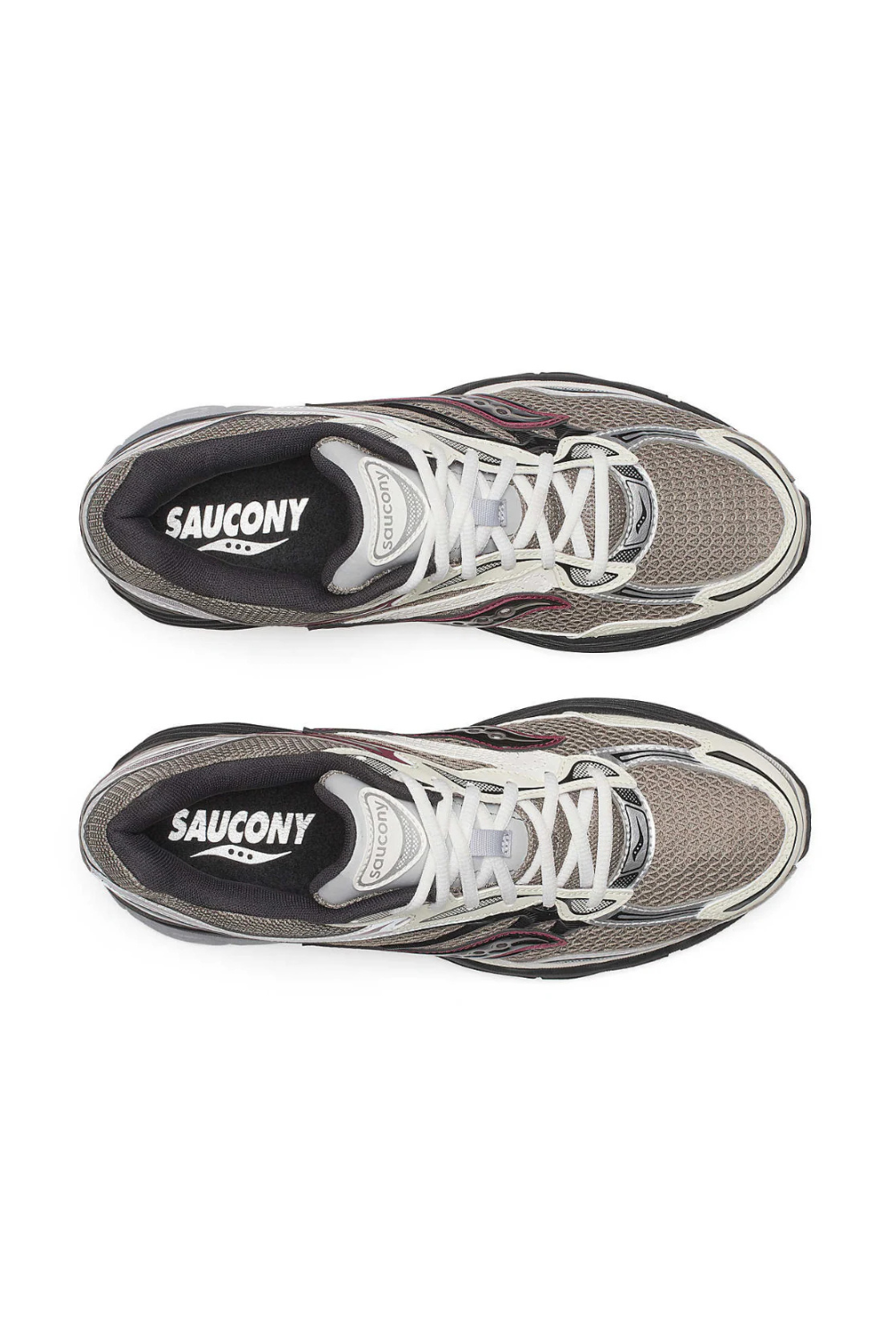 Saucony ProGrid Omni 9 - Tan/Maroon