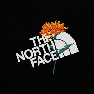 The North Face Alpine Flower Hooded Sweatshirt - TNF Black Floral