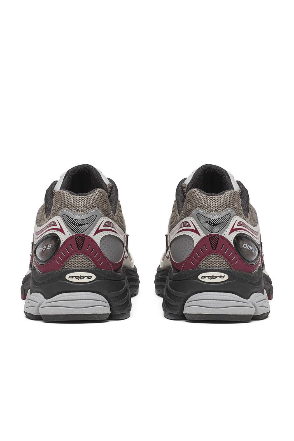 Saucony ProGrid Omni 9 - Tan/Maroon
