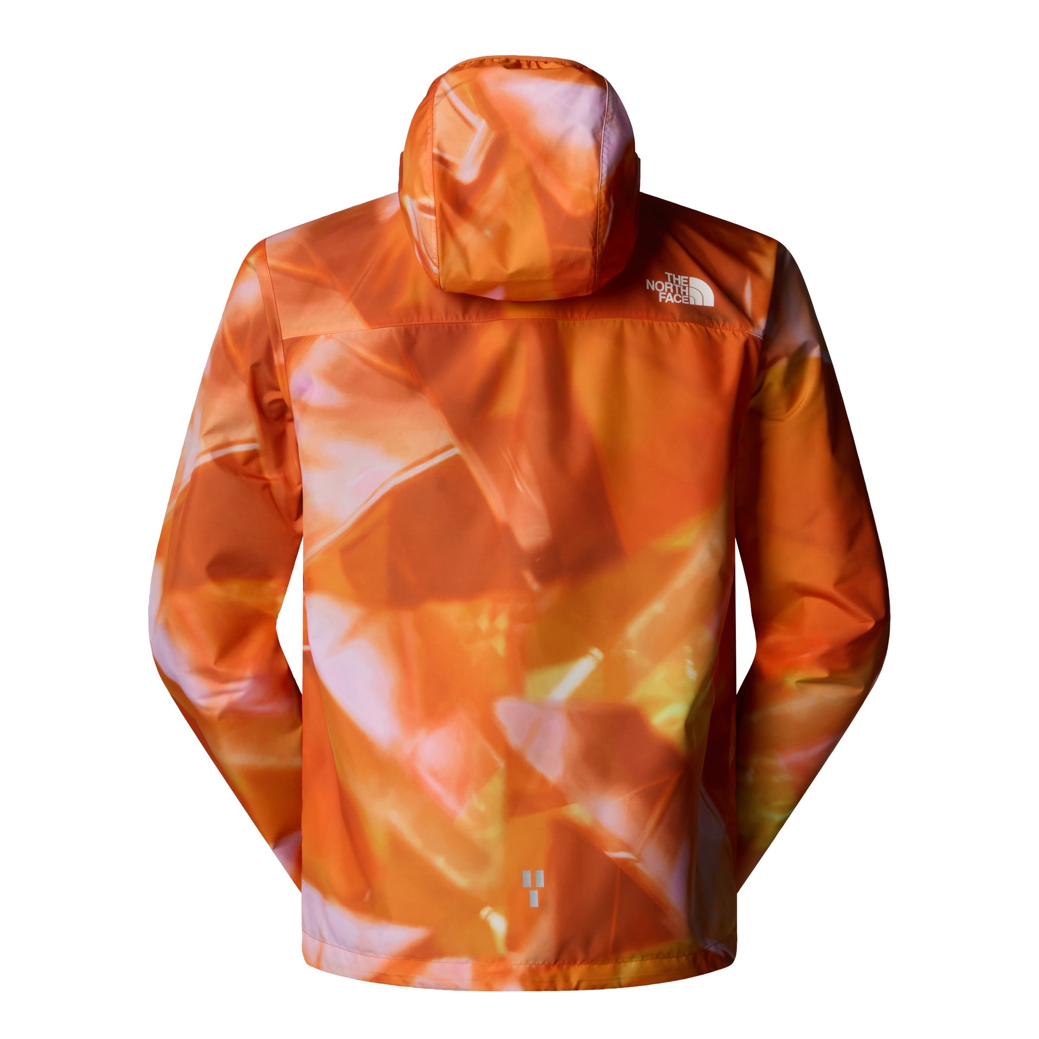 The North Face Higher Wind Run Jacket in Digital Orange