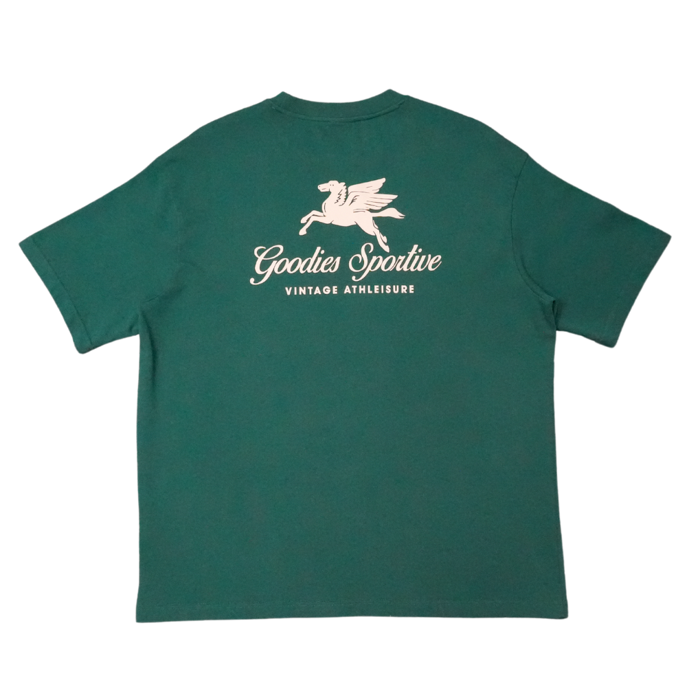 Goodies Sportive Pegasus Tee - Green