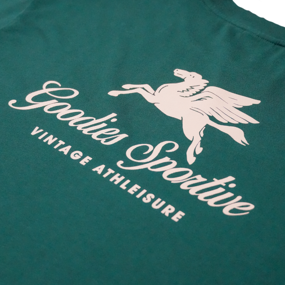 Goodies Sportive Pegasus Tee - Green