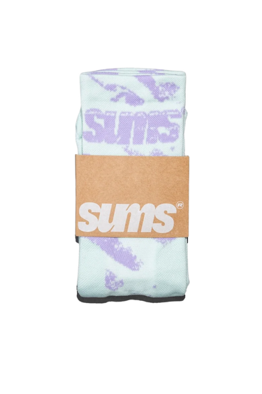 Sums Ascenders Socks - Mint / Purple