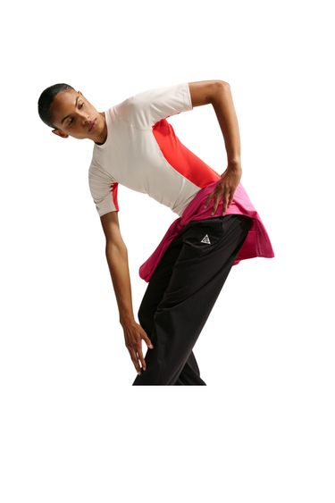 Nike ACG "Wildsee" Dri-FIT (Women's) Short-Sleeve Base Layer Top - Lt Orewood Brn/Lt Crimson/Summit White