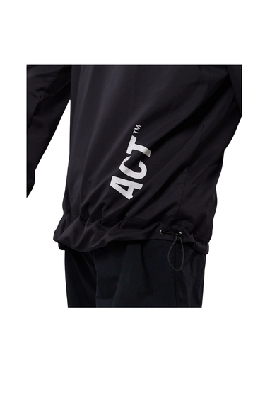 ACT Running WindShell Hoodie - Black