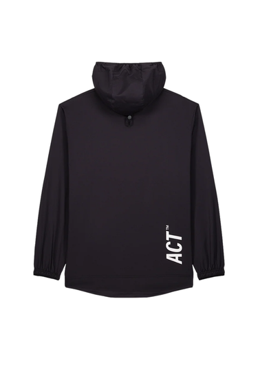 ACT Running WindShell Hoodie - Black