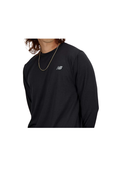 New Balance RC Essential Long Sleeve T-Shirt (Men's) - Black/Slate Grey