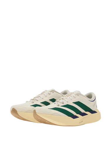 Adidas Adizero Evo SL Exo Suede - Core White/Collegiate Green/Cream White