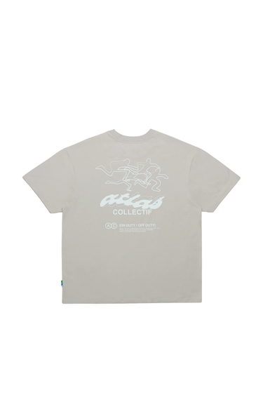 Atlas Collectif ACRC Hybrid Organic Cotton Tee - Grey