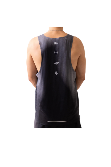 Atlas Collectif Aeria Ultra Race Singlet - Gradient Black