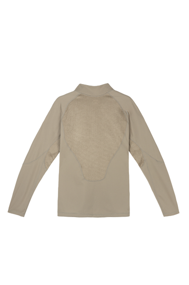 Satisfy FuzzFleece Octa Half Zip Long tee - Fallen Rock SA