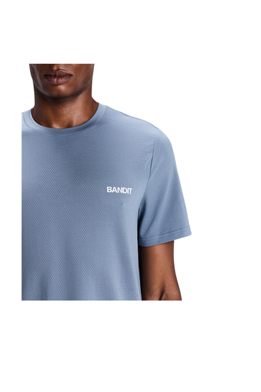 Bandit Micromesh™ Run Tee - Steel Horizon