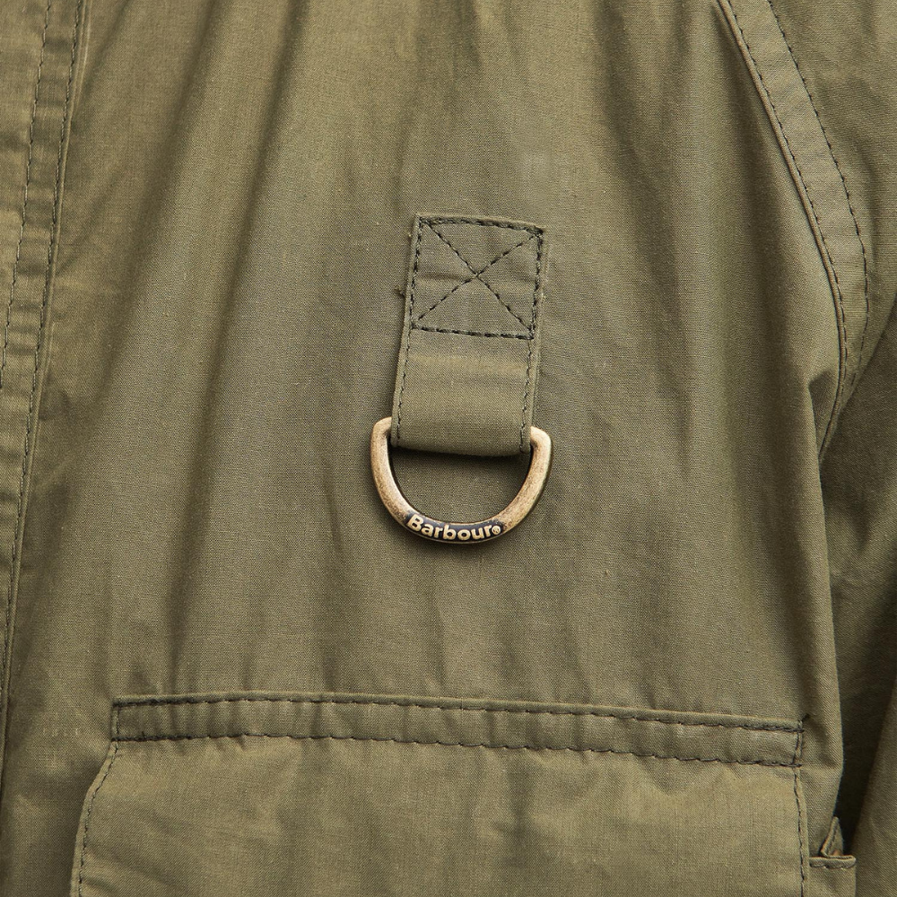Barbour Modified Transport Casual Jacket in Dusky Green