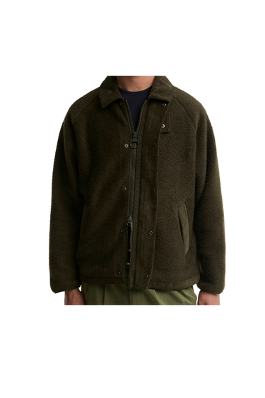 Barbour Transport Fleece Jacket - Sage