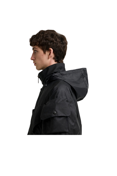 Barbour x Norbit Norbit RipStop Wax Jacket - Black