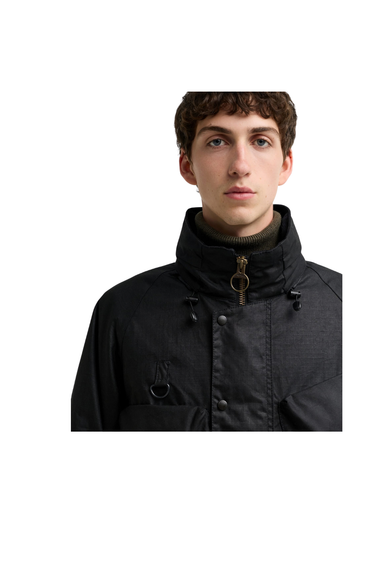 Barbour x Norbit Norbit RipStop Wax Jacket - Black