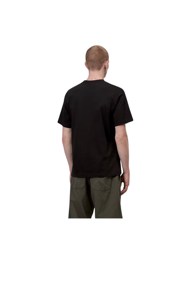 CARHARTT WIP S/S TIPSY TYPE T-SHIRT - BLACK