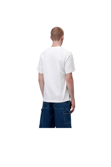 CARHARTT WIP S/S TIPSY TYPE T-SHIRT - WHITE