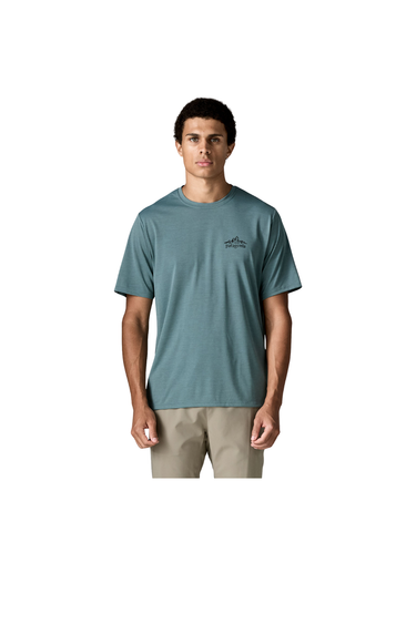 Patagonia Capilene® Cool Daily Shirt Cloud Crag - Blue Sage / Light Blue Sage x-dye