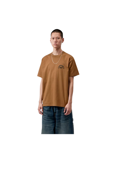 Carhartt WIP S/S Arch Script T-Shirt - WIP H Brown / Black