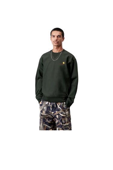 Carhartt WIP American Script Sweat - Raven