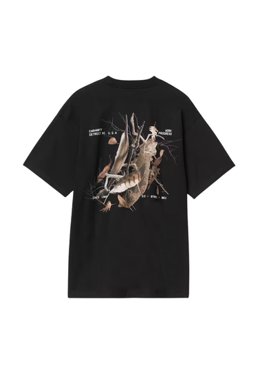 Carhartt WIP S/S Feather Progress T-Shirt - Black