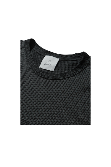 HIVEE DRYARN LIGHTWEIGHT SEAMLESS T-SHIRT - BLACK