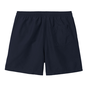 Carhartt WIP Chase Swim Trunks In Dark Navy And Gold