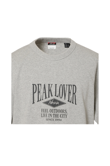 NANGA ECO HYBRID PEAK LOVER TEE - GREY