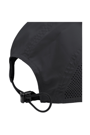 District Vision Perforated Strap Hat - Black