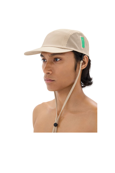District Vision Perforated Strap Hat - Khaki