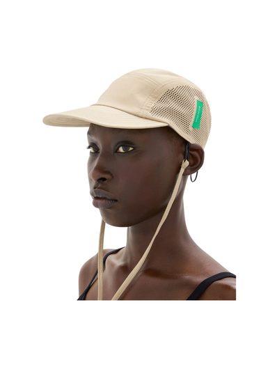 District Vision Perforated Strap Hat - Khaki