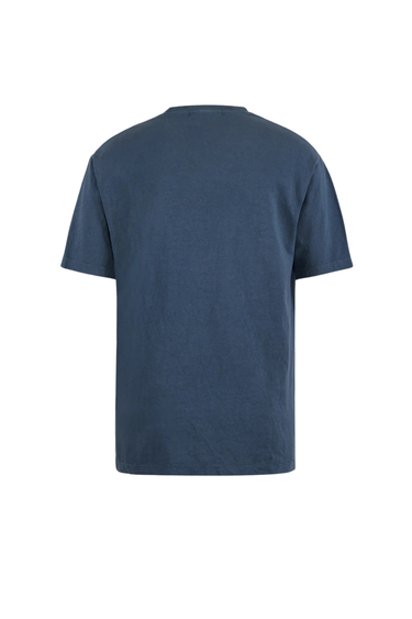 District Vision California Cotton Tee, Super Star - Warm Blue