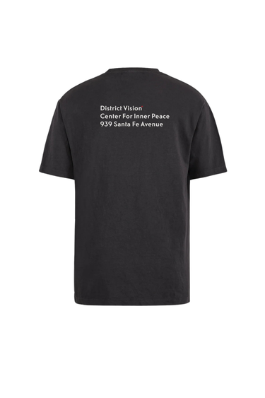 District Vision California Cotton Tee, Staff Tee - Vintage Black